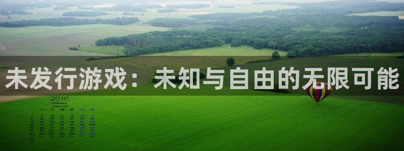 db电竞官网注册平台怎么注册：未发行游戏：未知与自由的无限可能